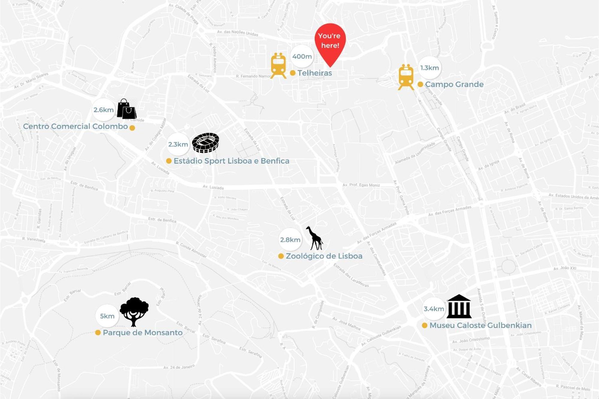 Telheiras Comfortable Stay Lisboa Екстериор снимка